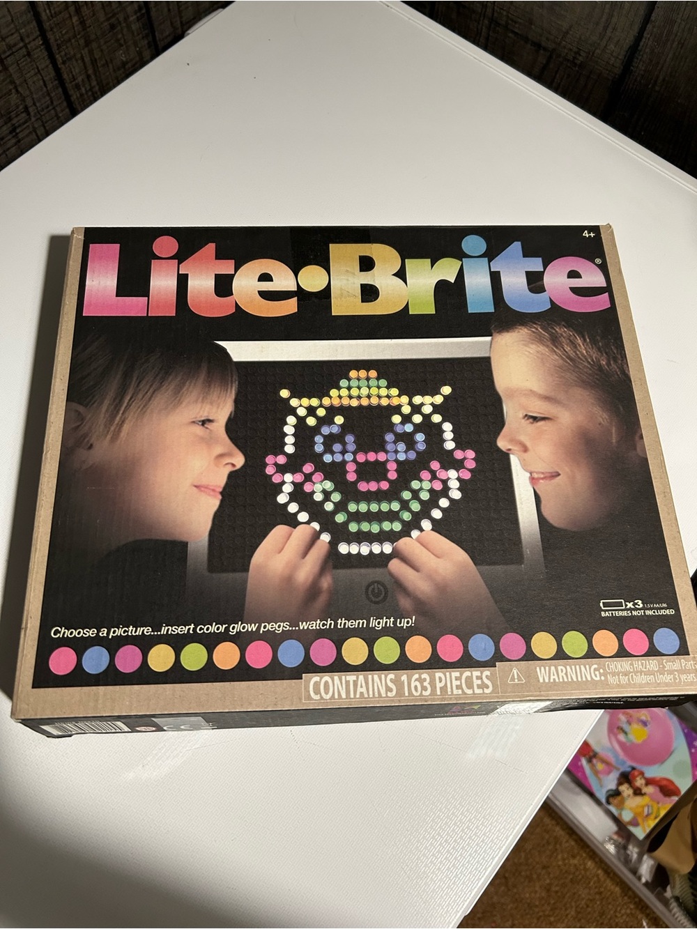 Classic Lite-Brite Vintage Peg Toy - Multicolor